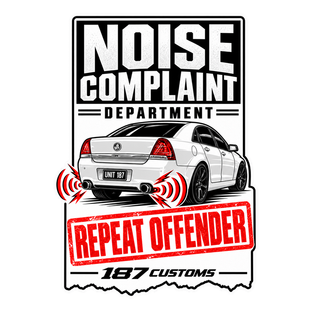 Noise Complaint Department Sticker