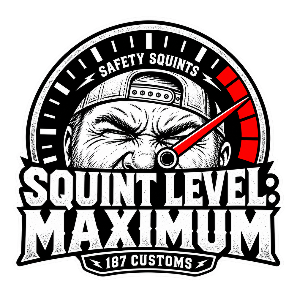 Squint Level Maximum Sticker Secondary image