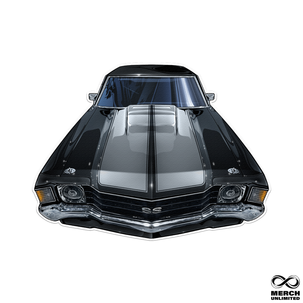 72 Chevelle Sticker