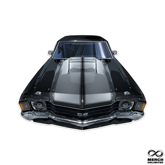 72 Chevelle Sticker