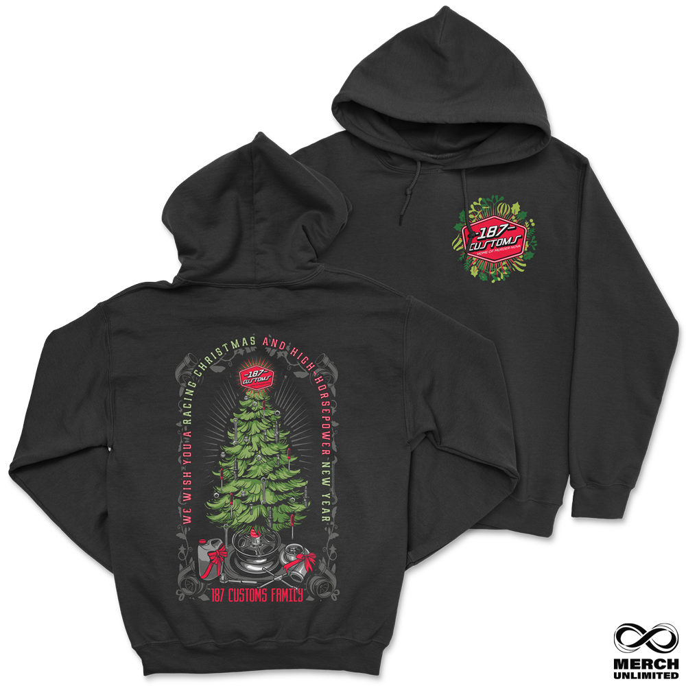 Limited 187 Christmas Hoodie