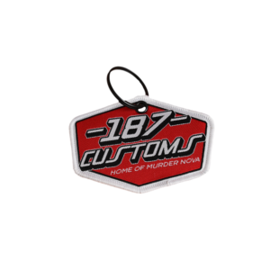 187 Customs Keychain Main image