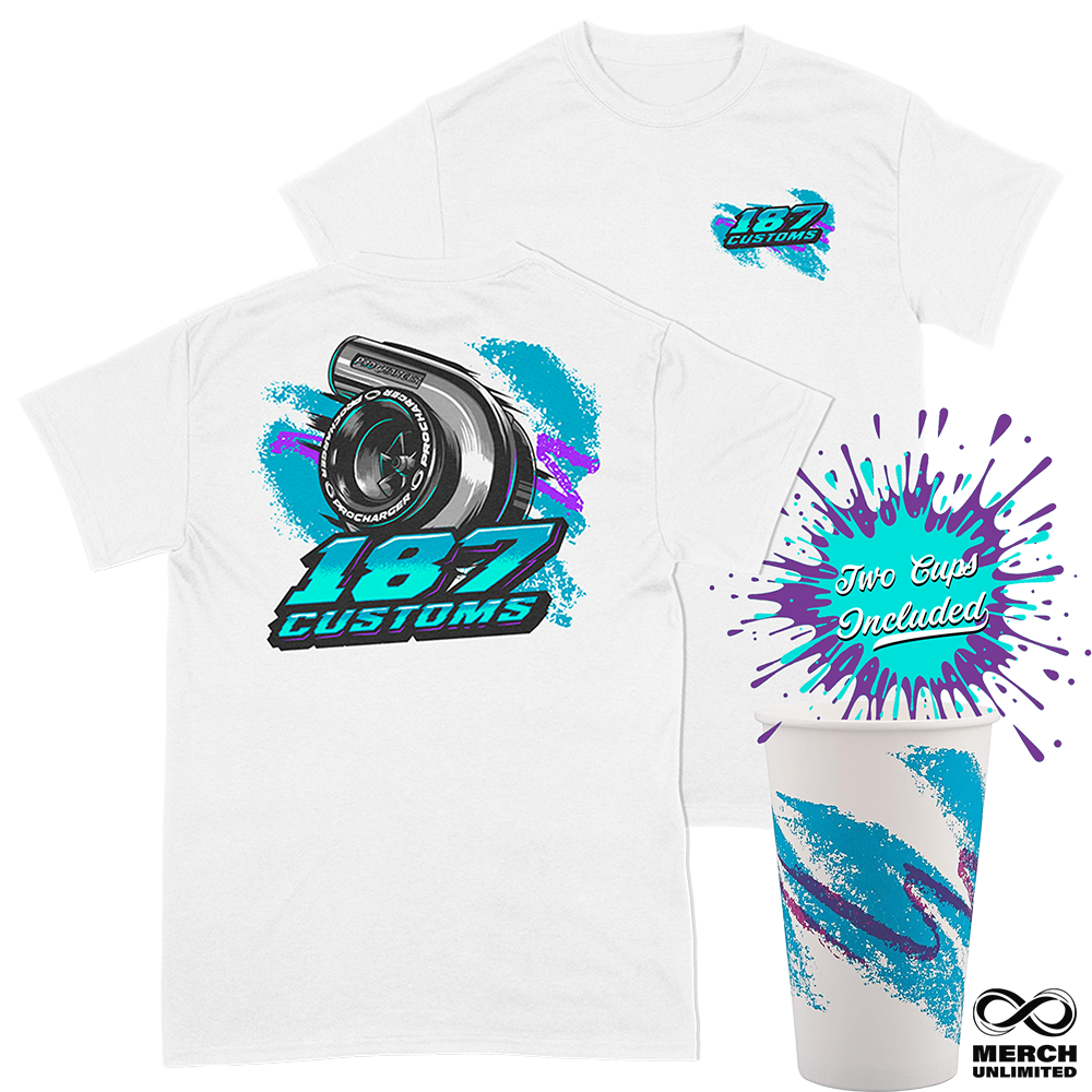 90's Turbo Jazz Shirt + Cups Limited Edition